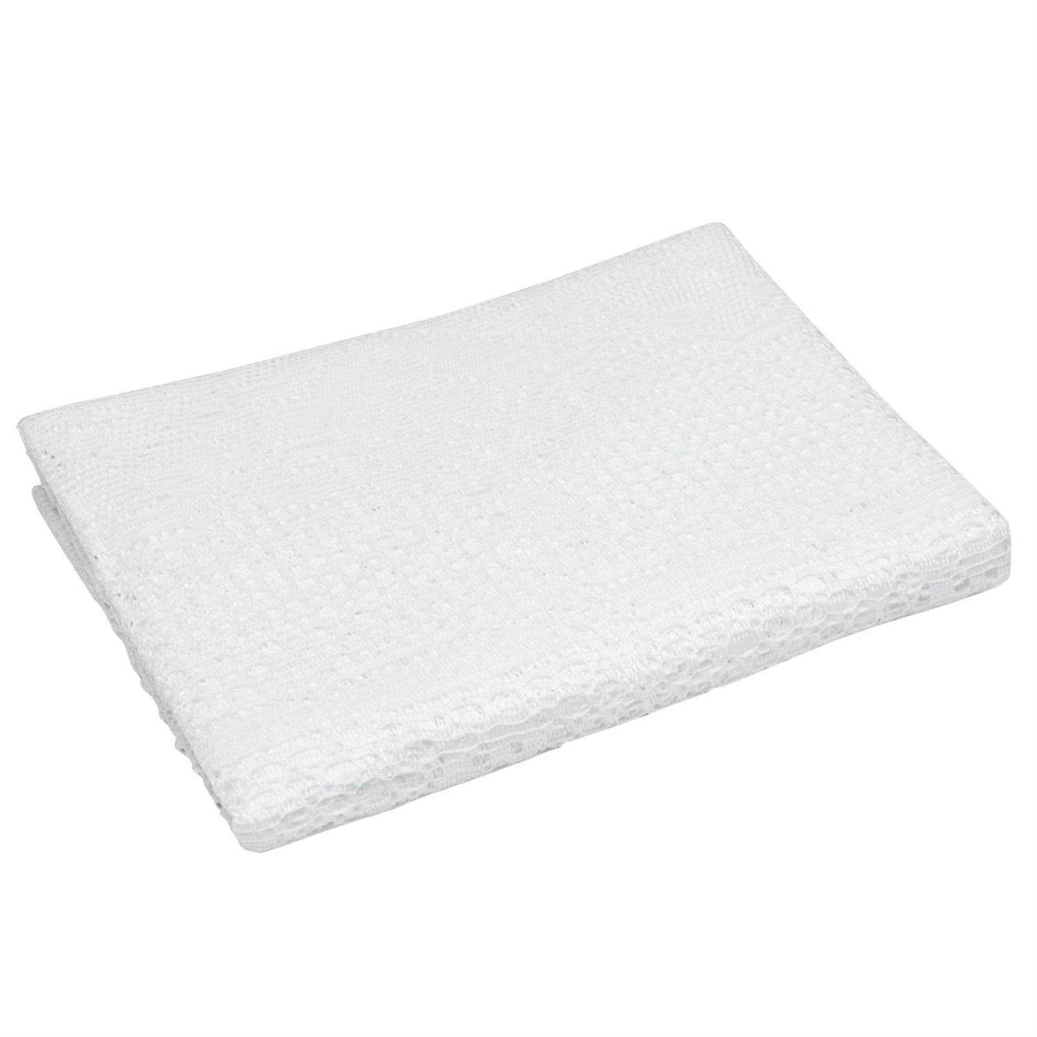 Juvale White Lace Tablecloth for Rectangular Tables Vintage Style Wedding Reception - Image 2