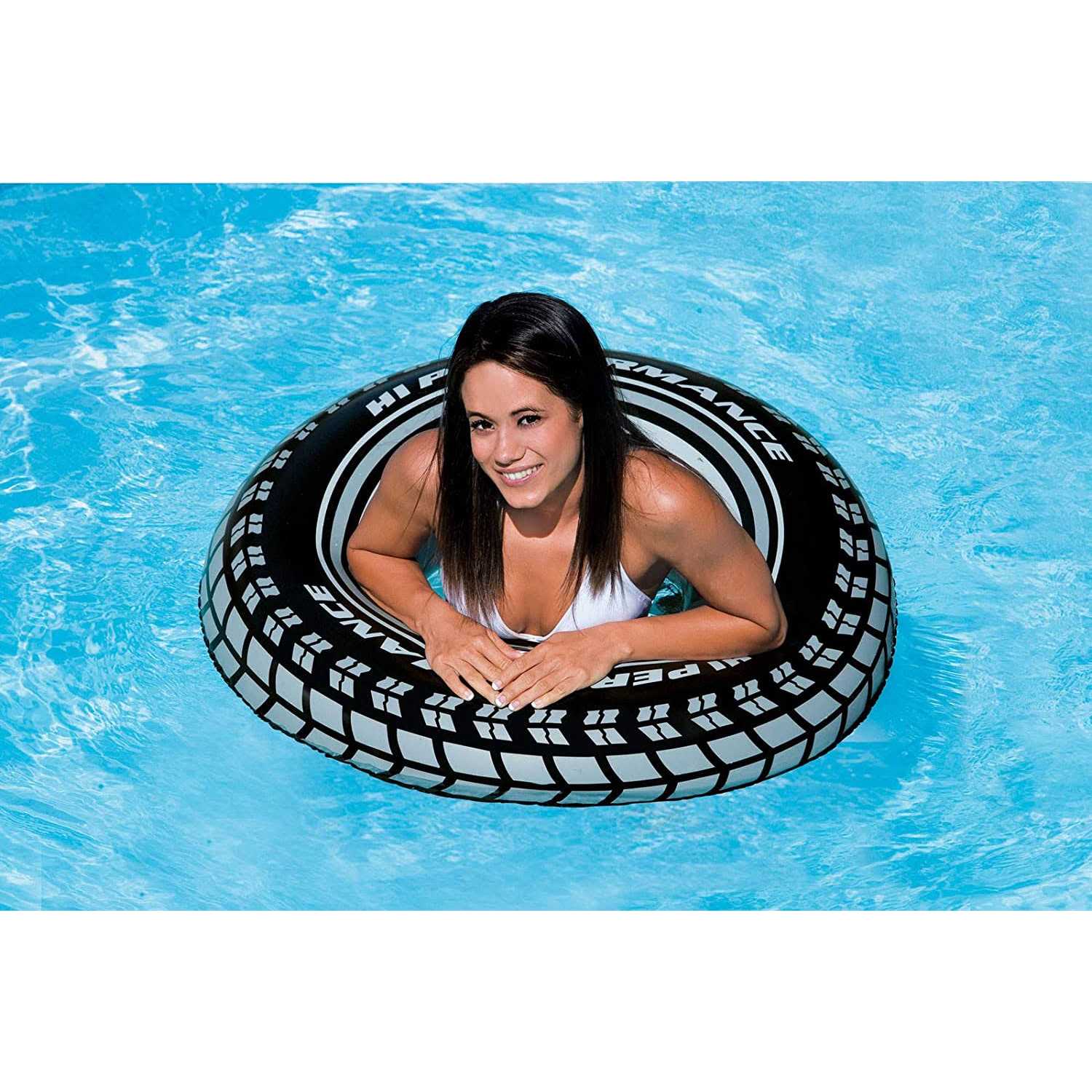 Intex Inflatable Giant Tire Pool Lake Ocean - Image 4