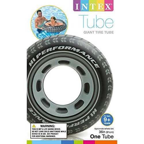 Intex Inflatable Giant Tire Pool Lake Ocean - Image 5