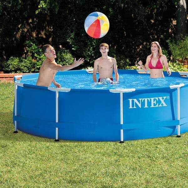 Intex Metal Frame Above Ground Swimming Pool Filter Pump - Image 3