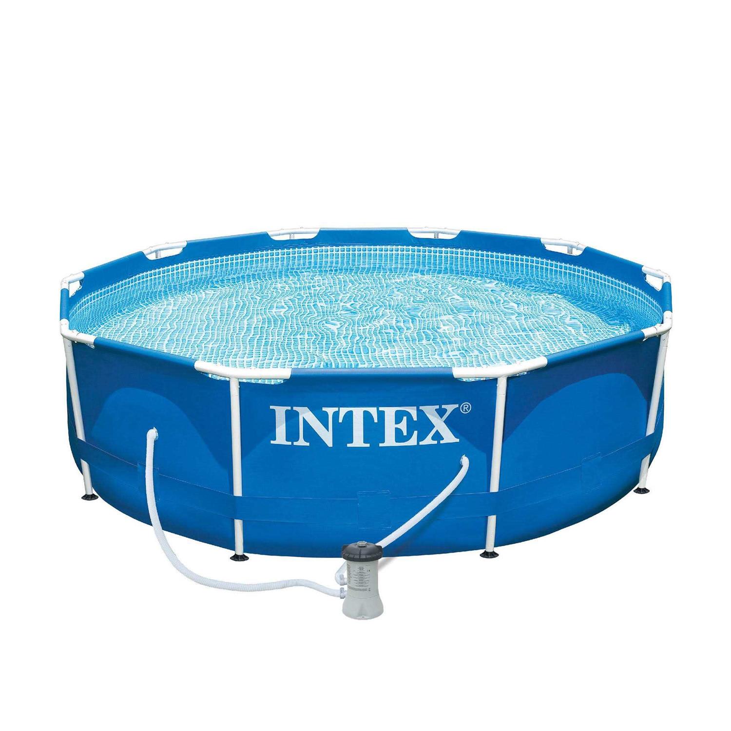 Intex Metal Frame Above Ground Swimming Pool Filter Pump - Image 5