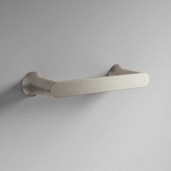 Alternative view of MOEN Genta 3-Piece Bath Hardware Set with 24 in. Towel Bar, Paper Holder and Towel Ring