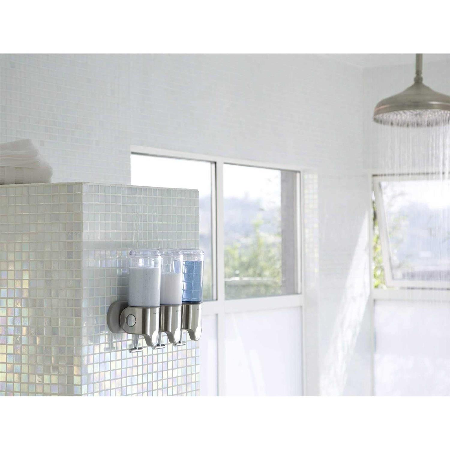 simplehuman Triple Wall Mount Soap Pump - Image 5
