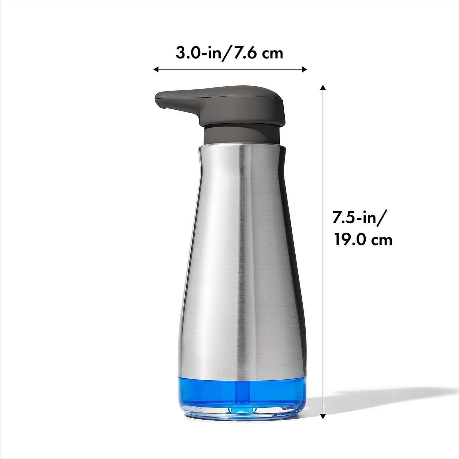 OXO Stainless Steel Soap Dispenser - Image 5