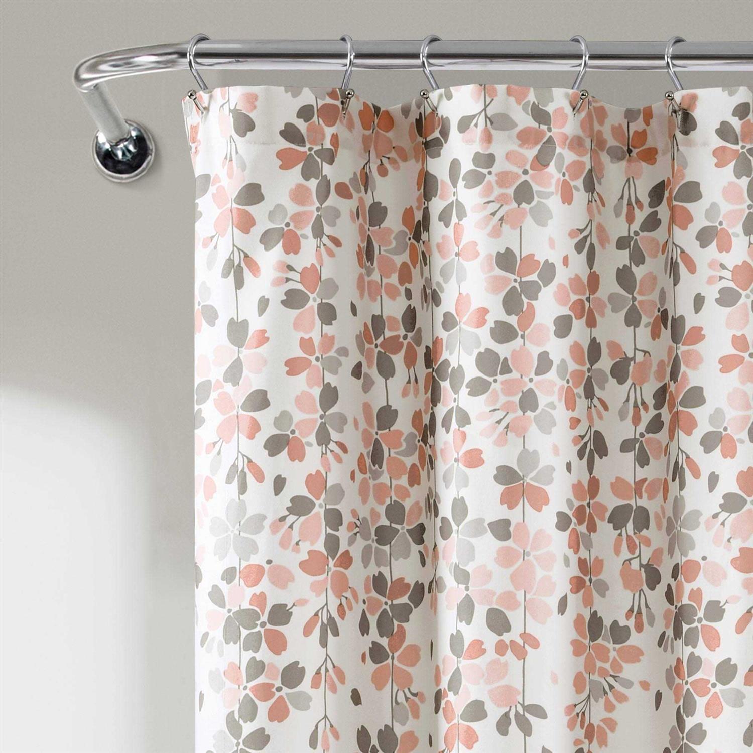 Lush Decor Shower Curtain Weeping Flower - Image 5