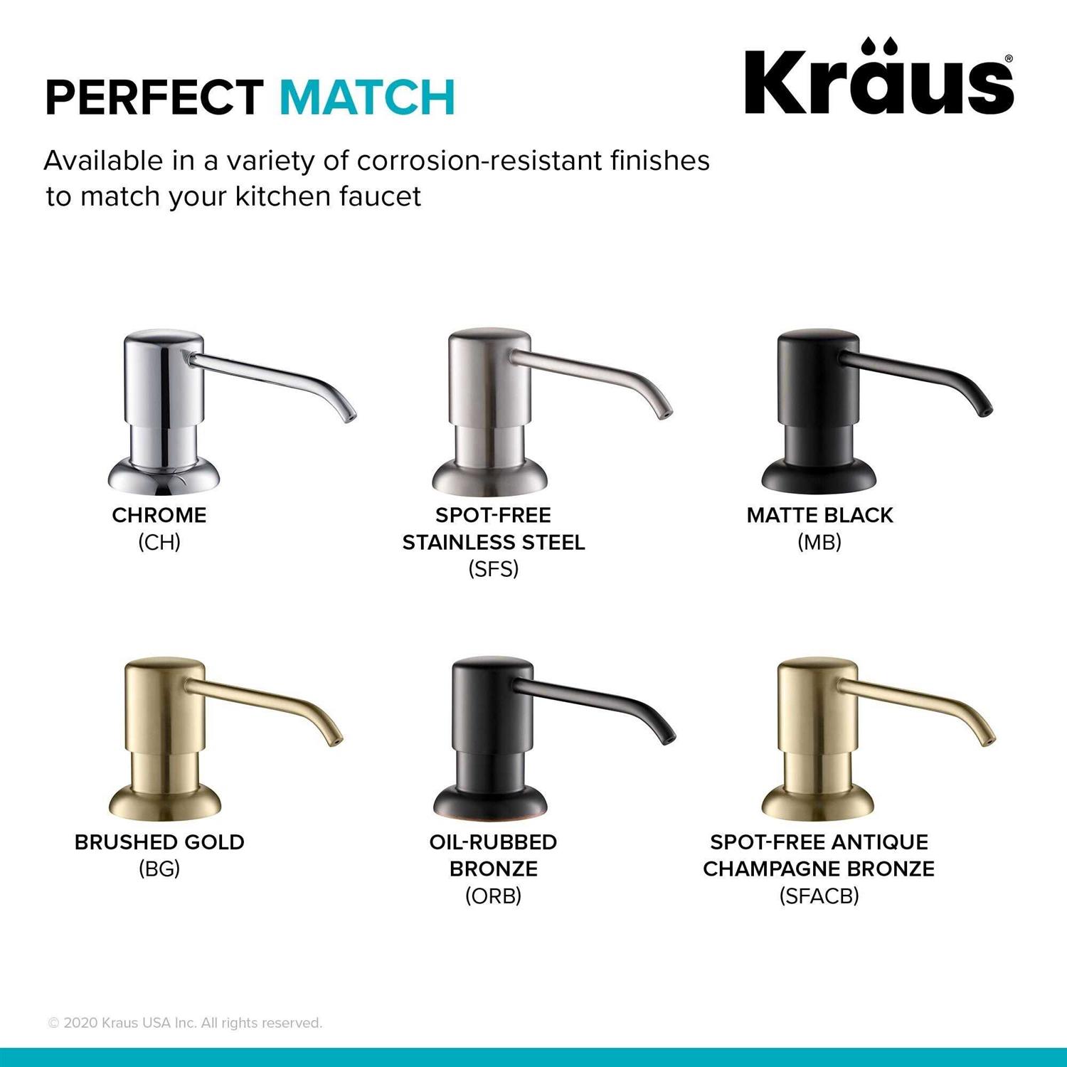 Kraus Boden Kitchen Soap Dispenser KSD-53 - Image 5