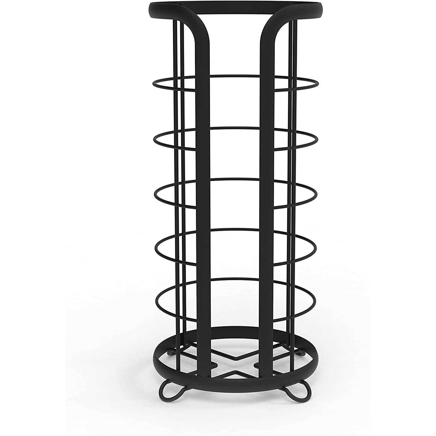 Brookstone Trending Black Toilet Paper Holder Freestanding Bathroom Tissue Organizer - Image 4