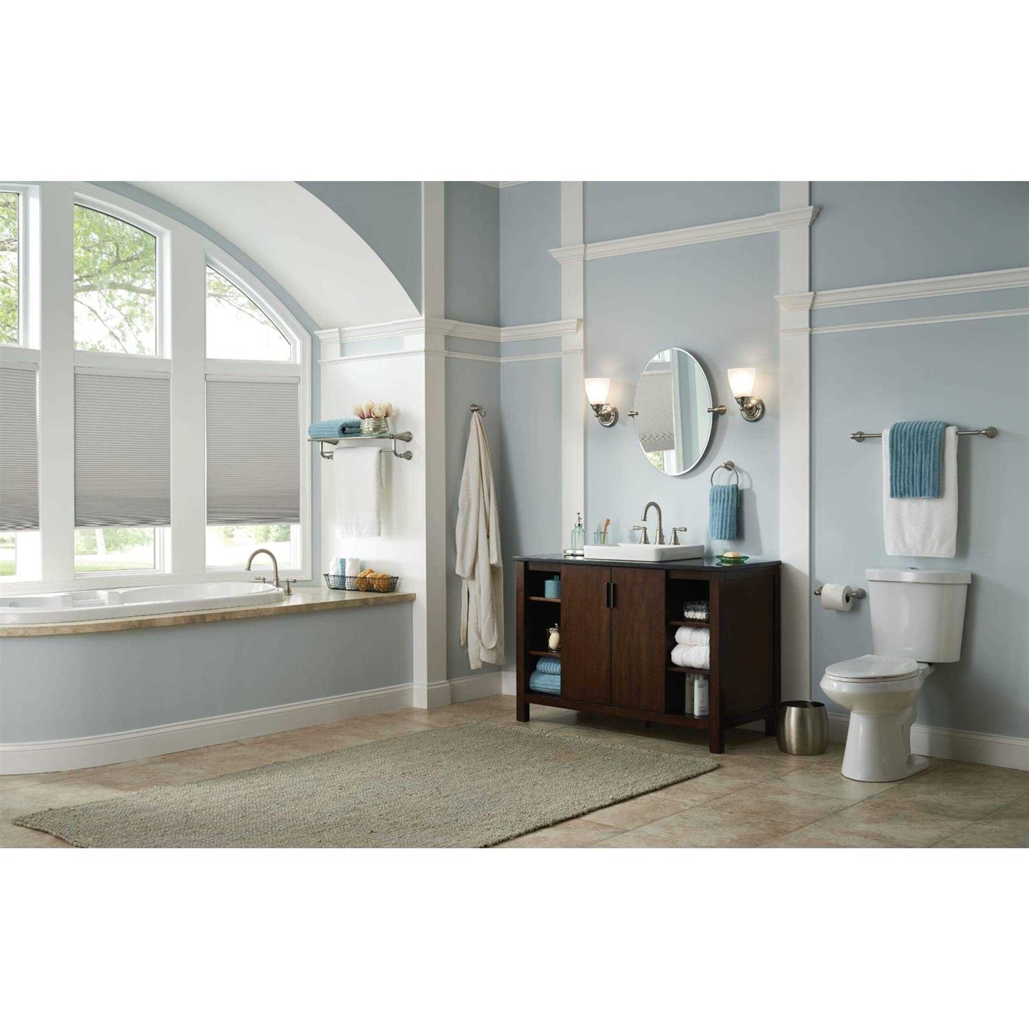 Moen Y2694BN Banbury 24 Towel Bar with Shelf - Image 2