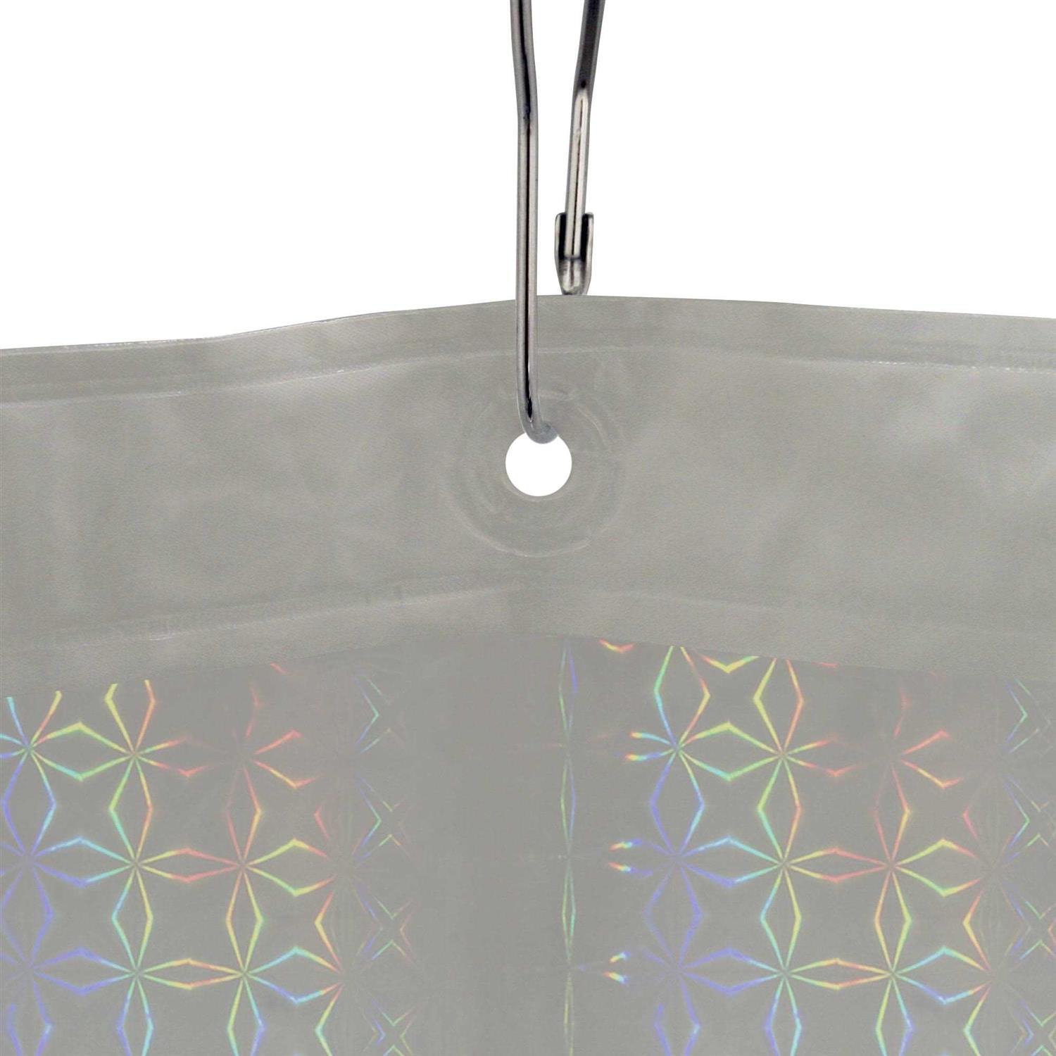 Mainstays Iridescent Lightweight Peva Shower Curtain Liner - Image 5