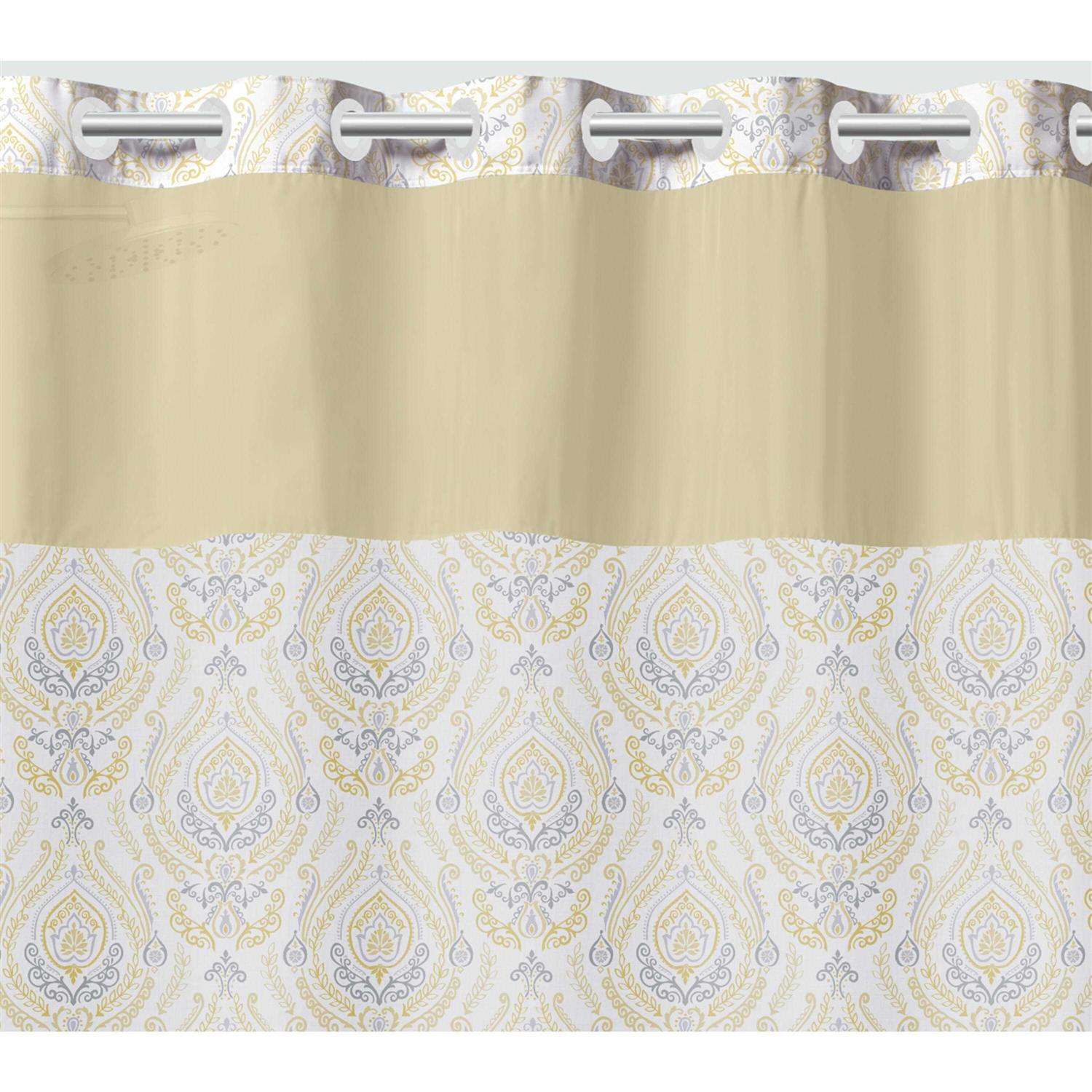 Hookless French Damask Shower Curtain - Image 3