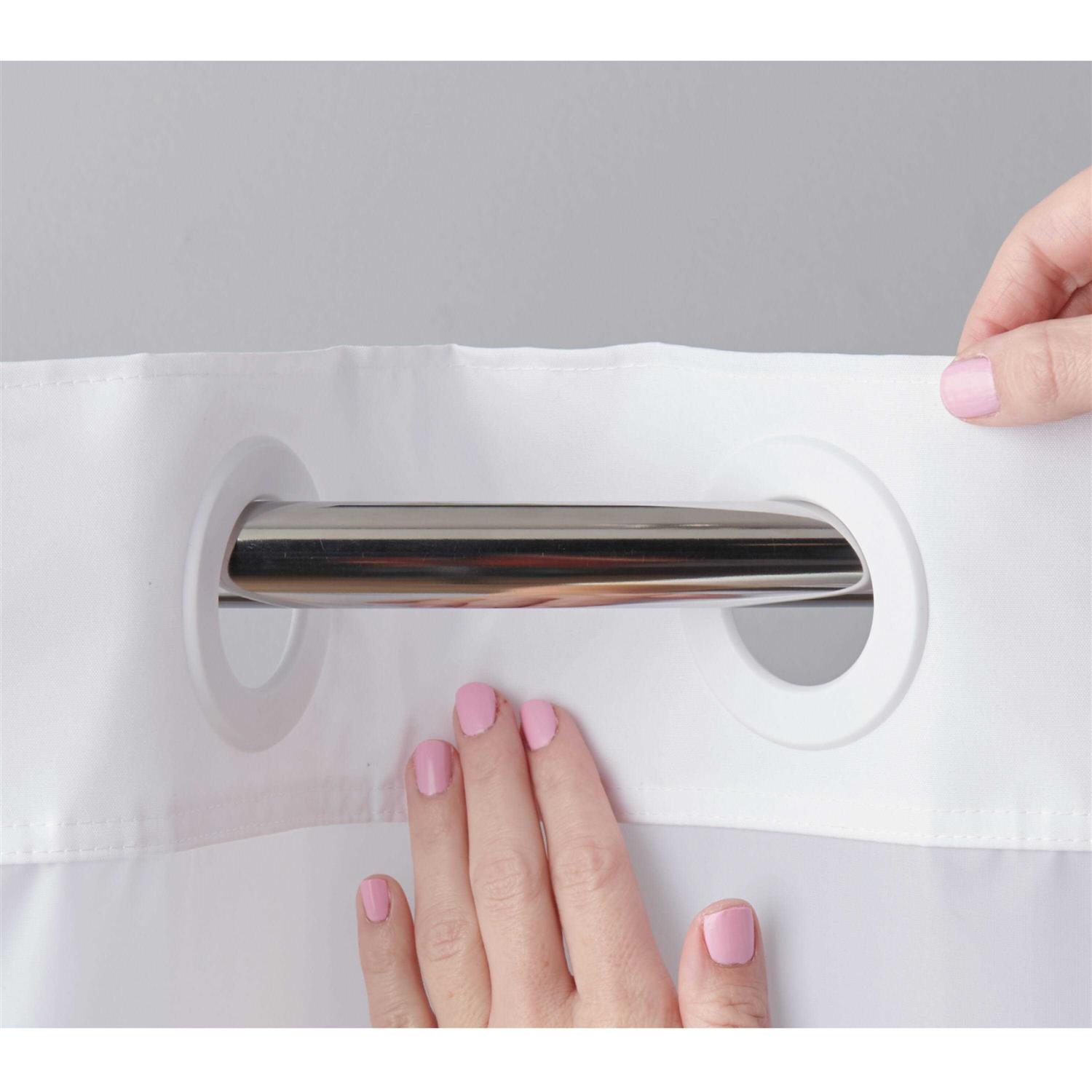 Hookless French Damask Shower Curtain - Image 5