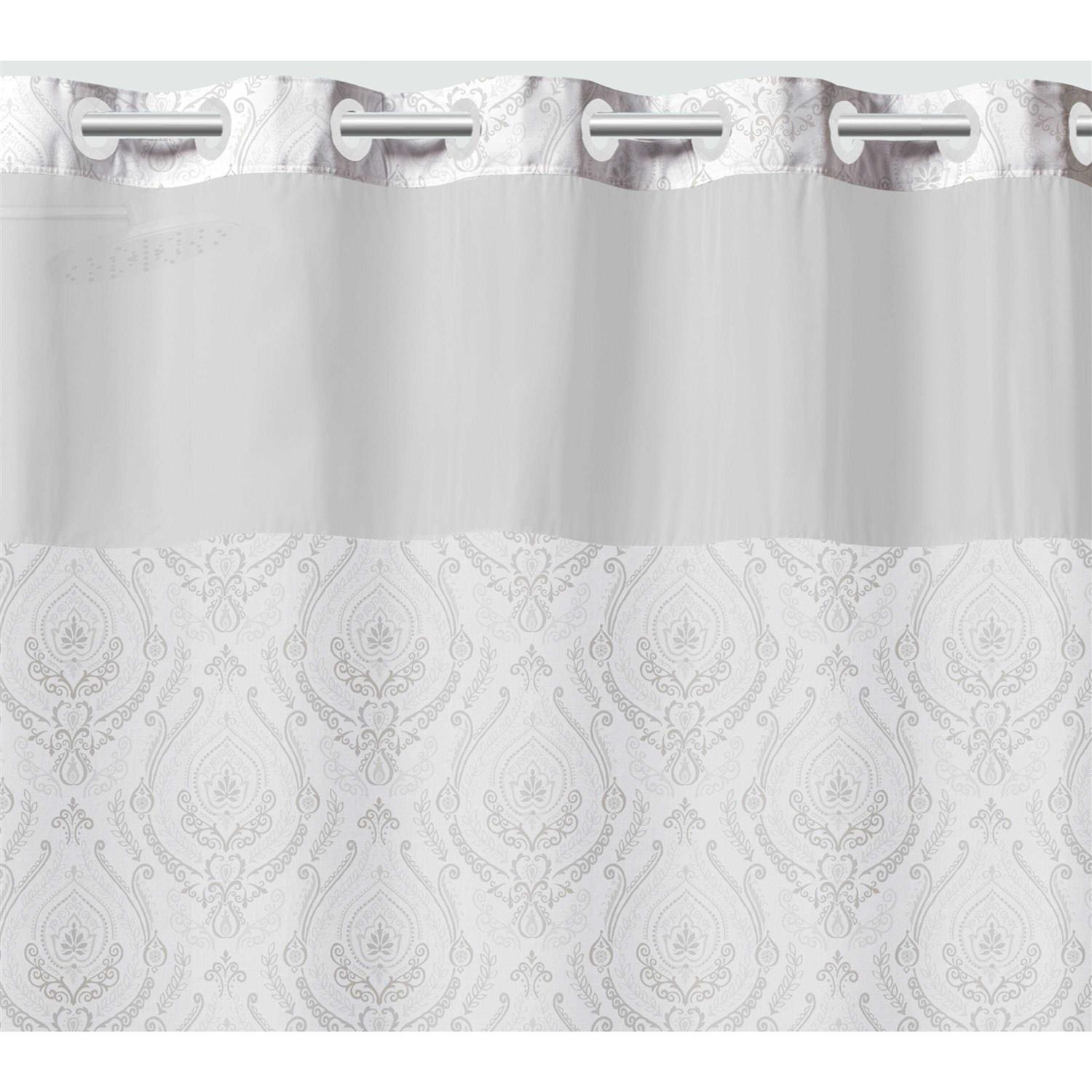 Hookless French Damask Shower Curtain - Image 3
