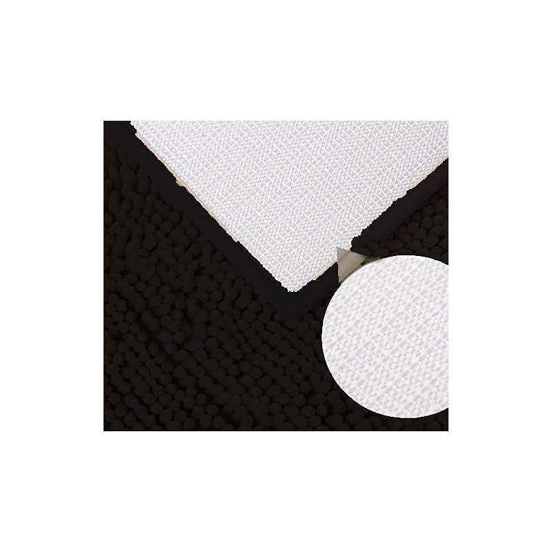 Madeals Bath Rug Set 4 Piece with Toilet Lid Cover and Rug Set Combo, Soft Shaggy Bath Rug Set 3 Piece and U-Shaped Toilet Floor - Image 3