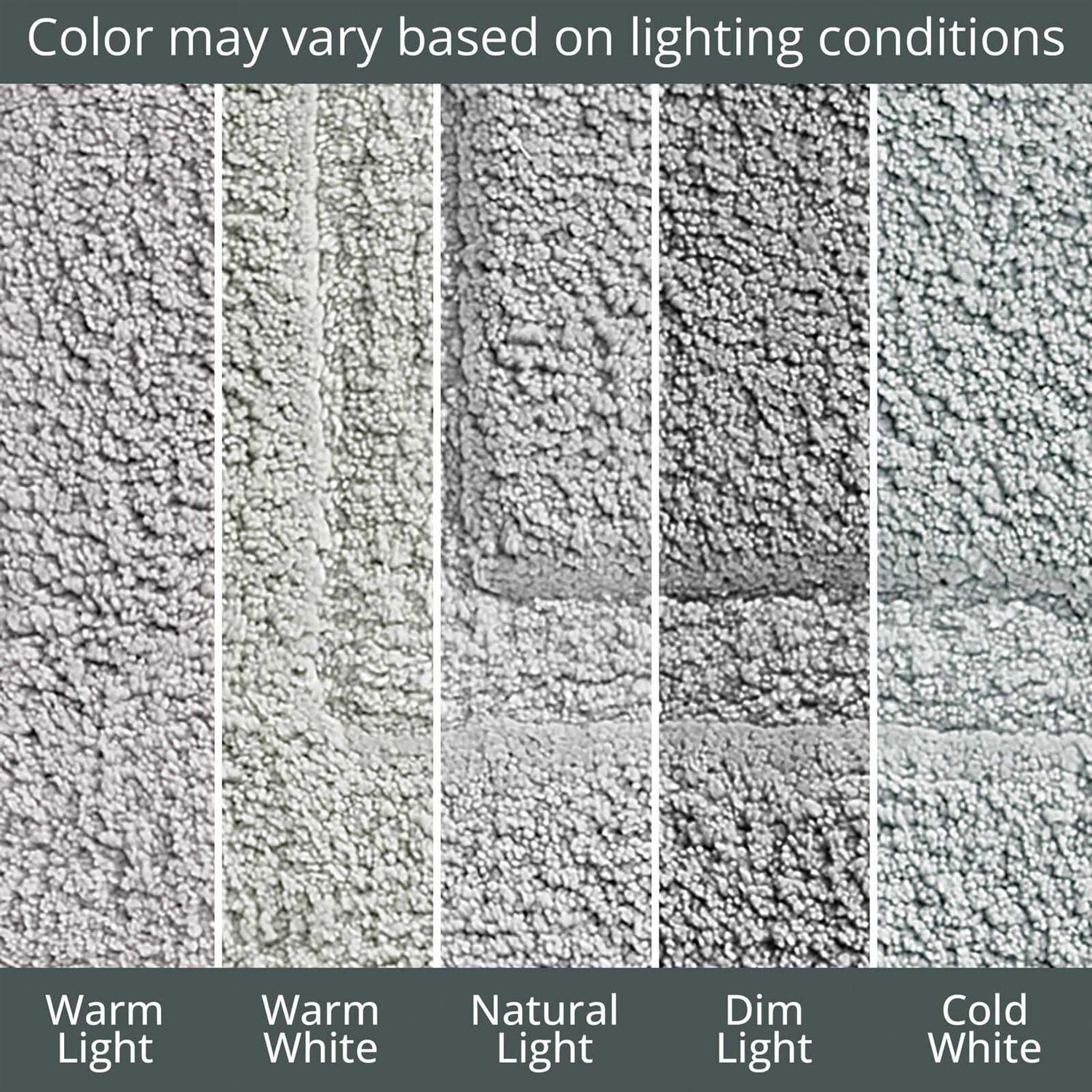 mDesign Bathroom Cotton Rectangular Rug Long Runner - Image 4