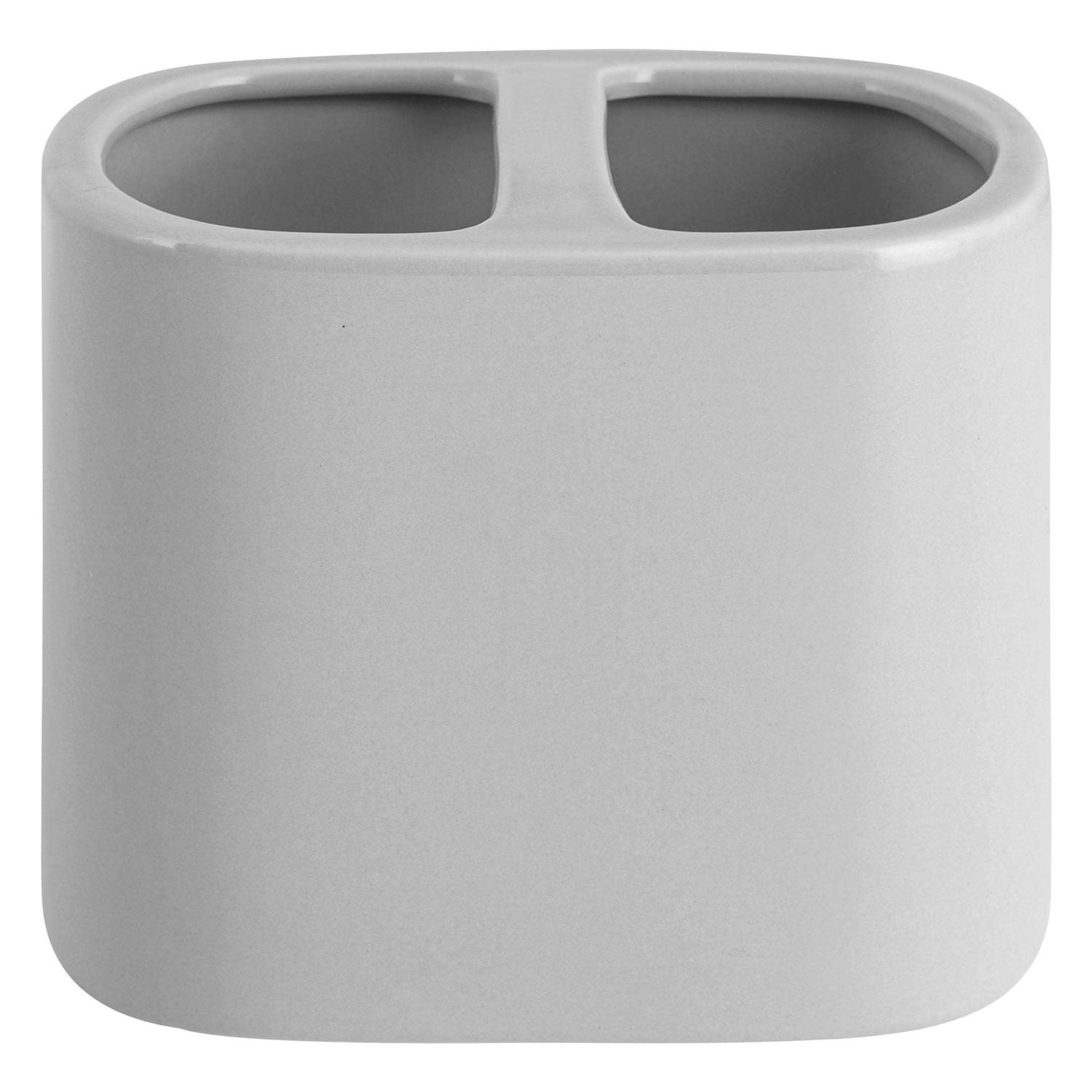 Mainstays Basic Ceramic Toothbrush Holder