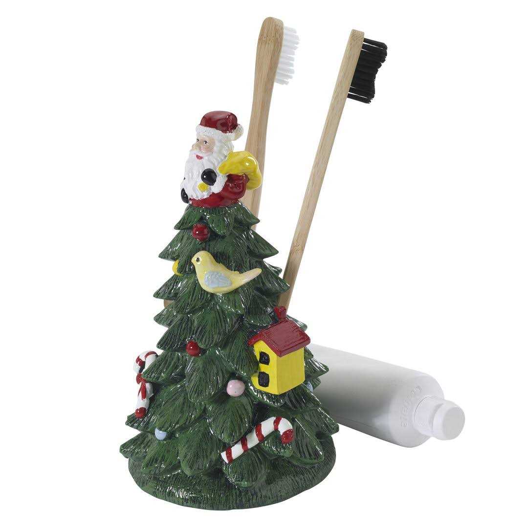 Spode Christmas Tree Toothbrush Holder - Image 5