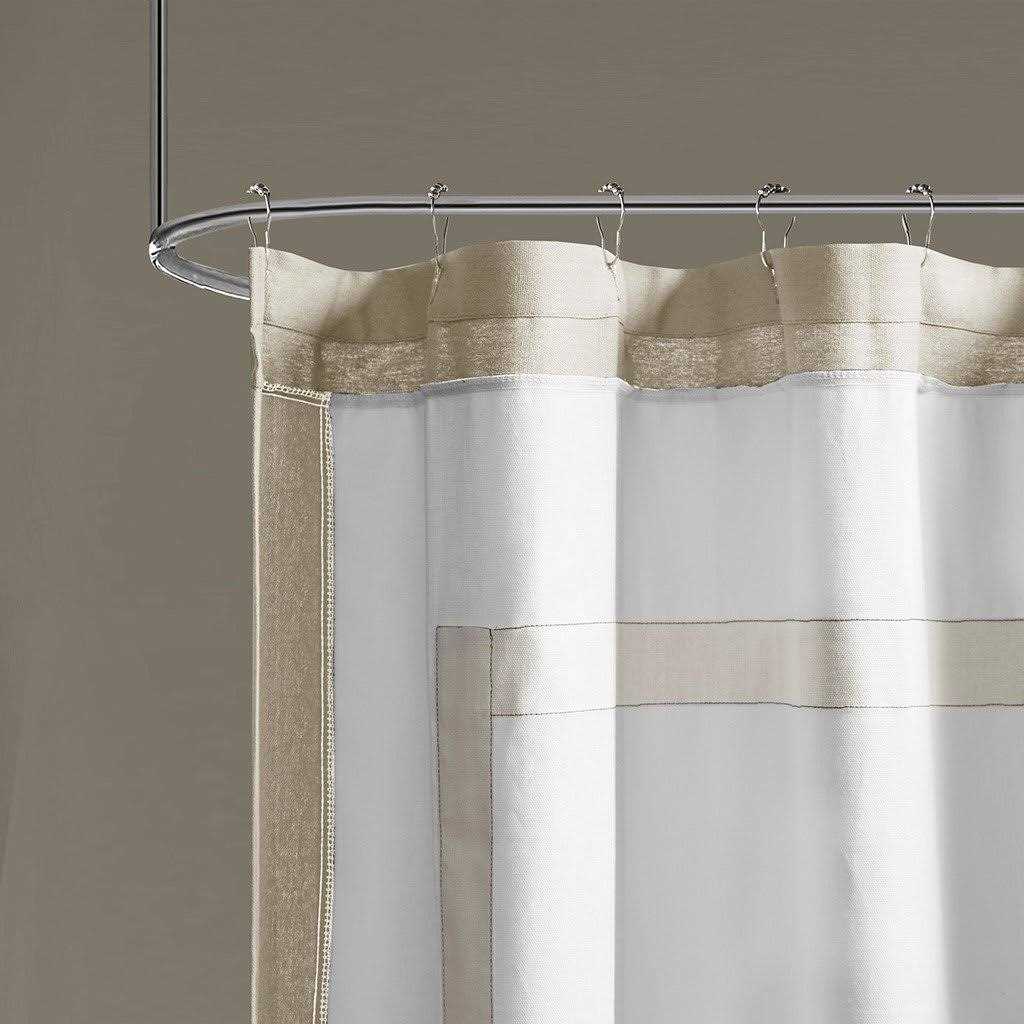 Madison Park Greyson Cotton Shower Curtain - Image 4