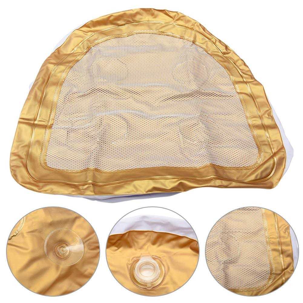 Hot Tub Booster Cushion w/Suction Cups Inflatable Spa Cushion PVC Bathtub Pillow - Image 4