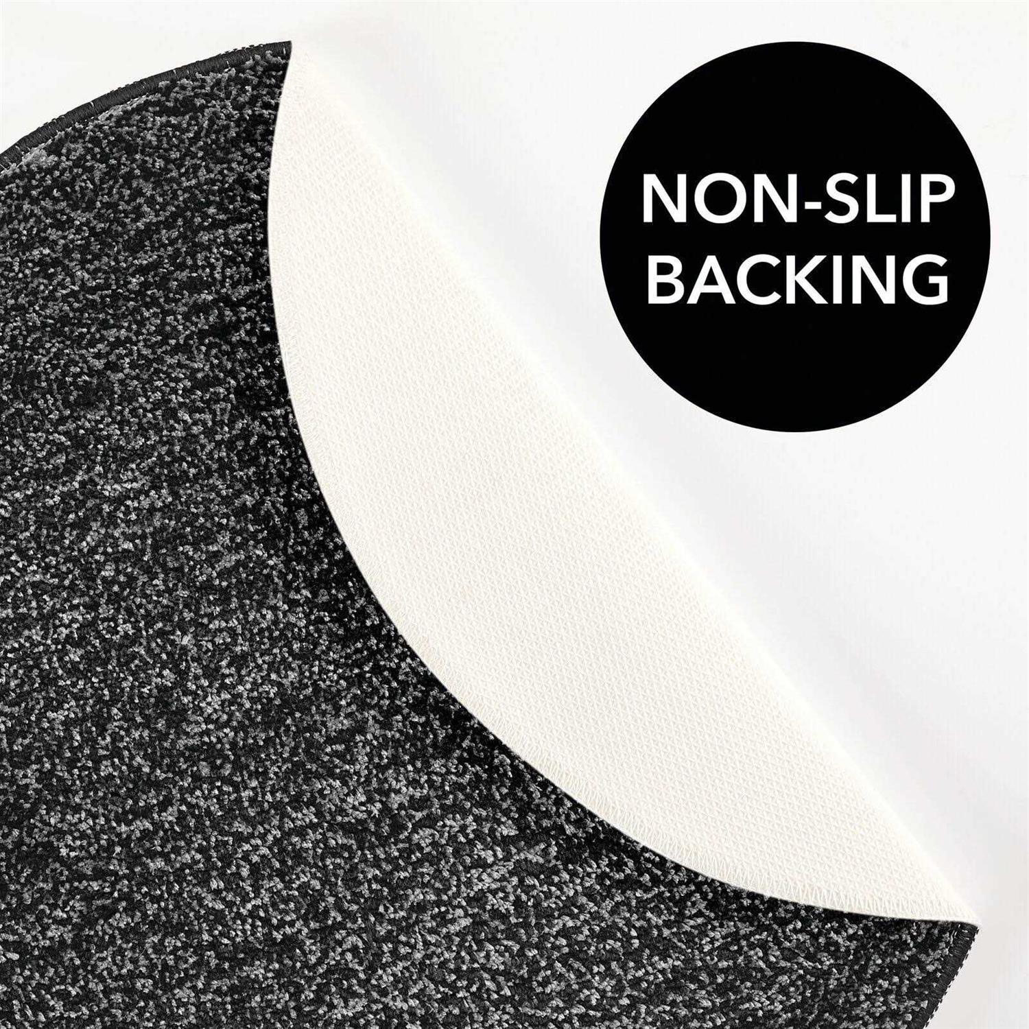 mDesign Microfiber Accent Rug Mat - Image 2