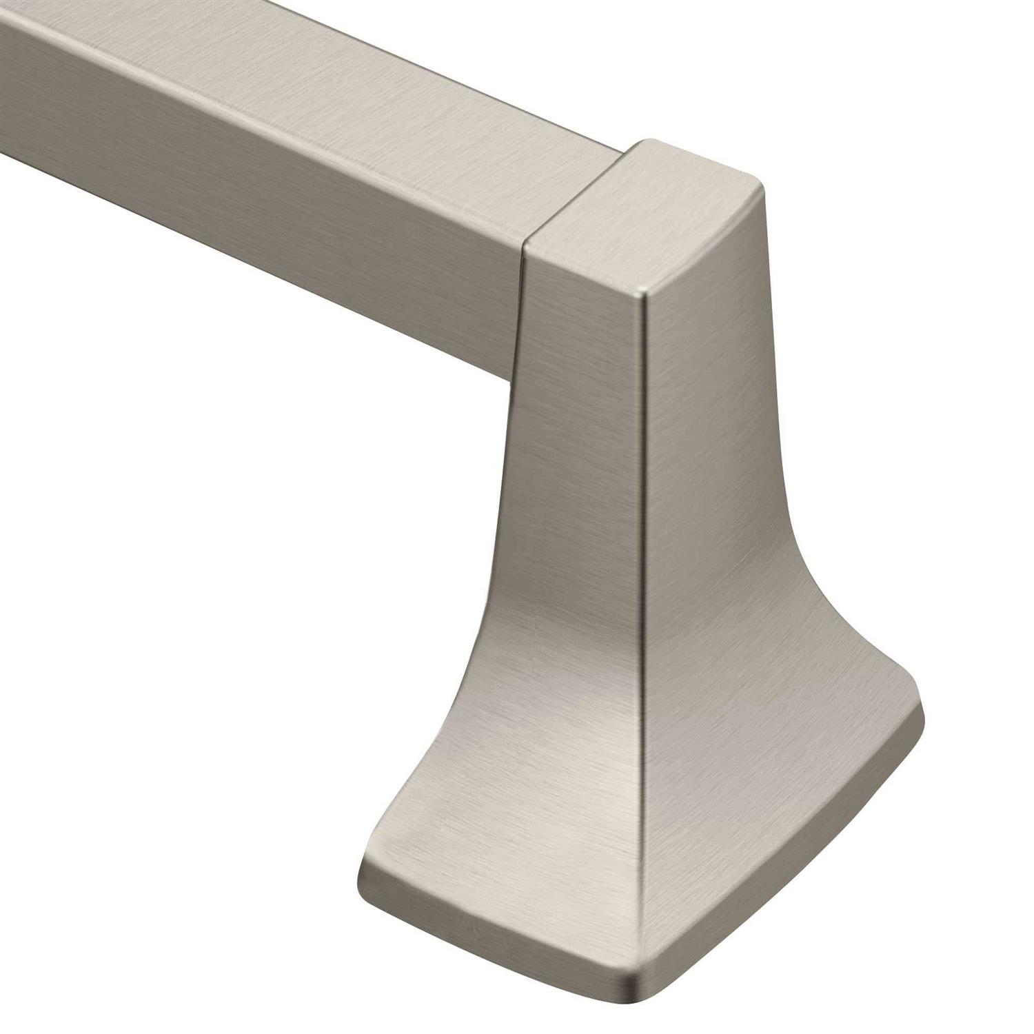 Moen Brushed Nickel 18 Towel Bar - Image 4
