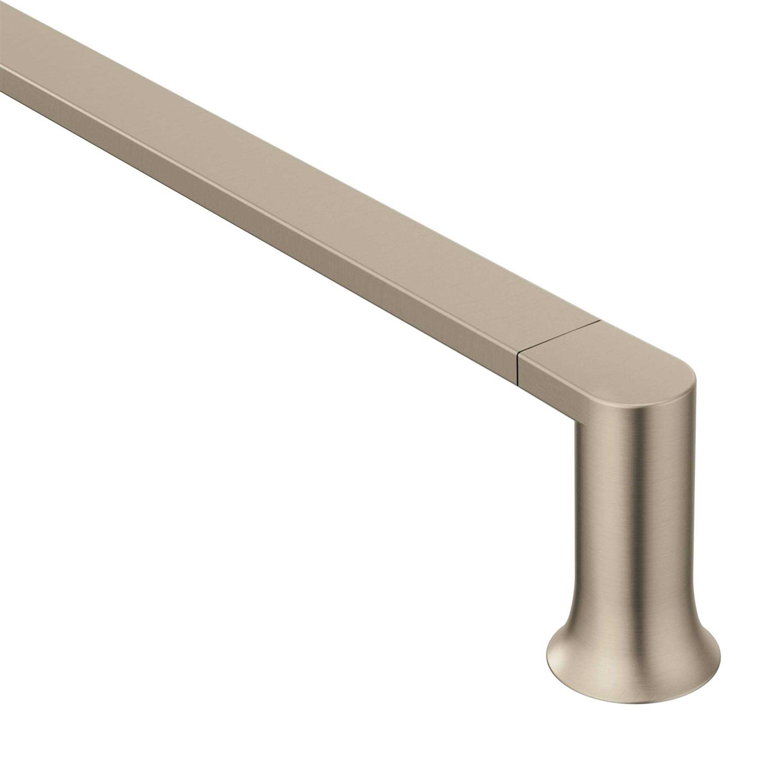 Moen Genta Brushed Nickel 24 Inch Towel Bar