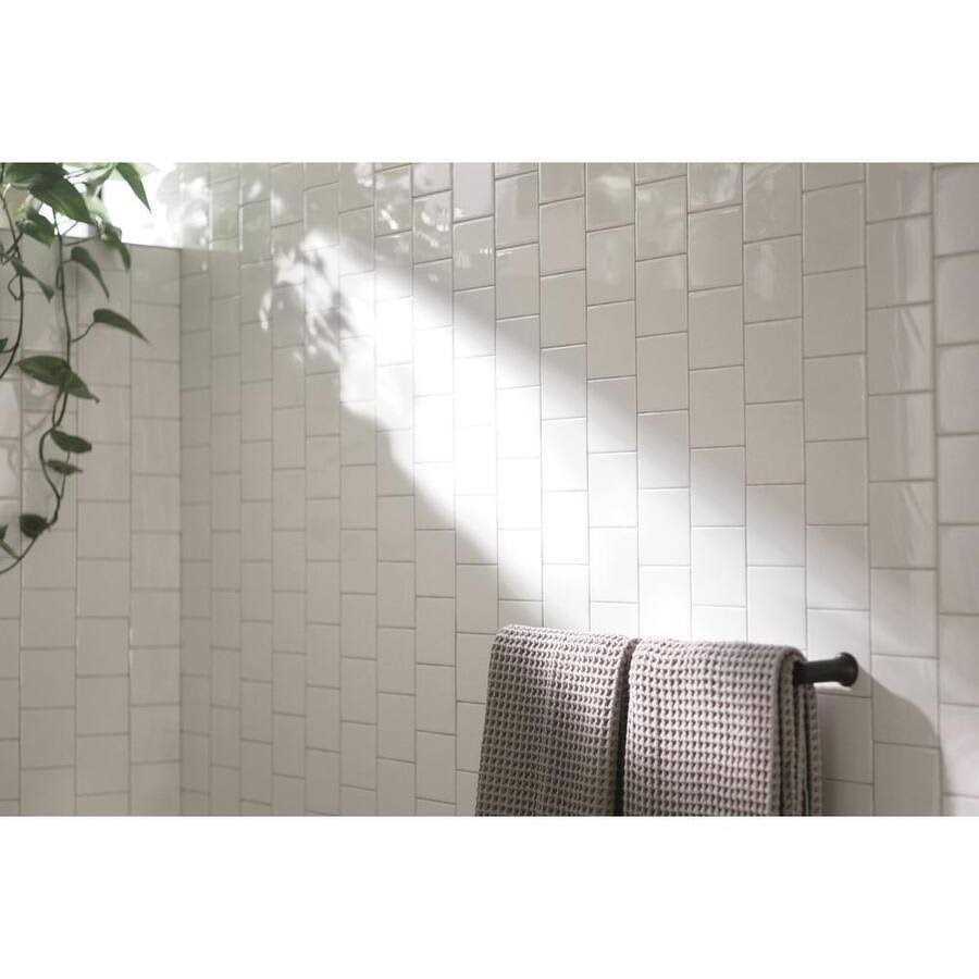 Moen Genta Brushed Nickel 24 Inch Towel Bar - Image 3