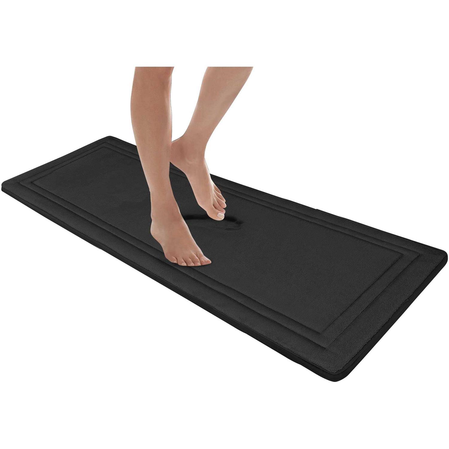 Microdry Quick Dry Memory Foam Runner Bath Mat - Image 4