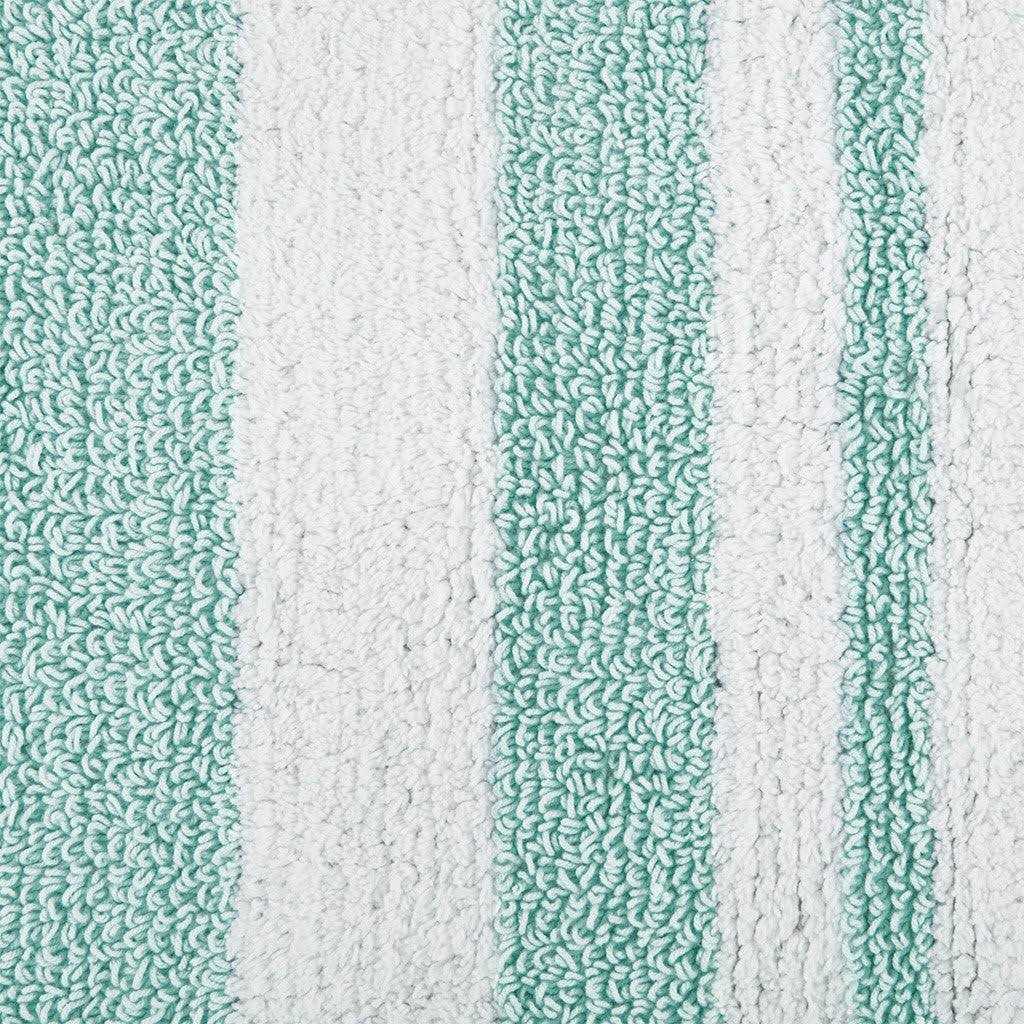 Madison Park Spa Cotton Reversible Bath Rug - Image 2