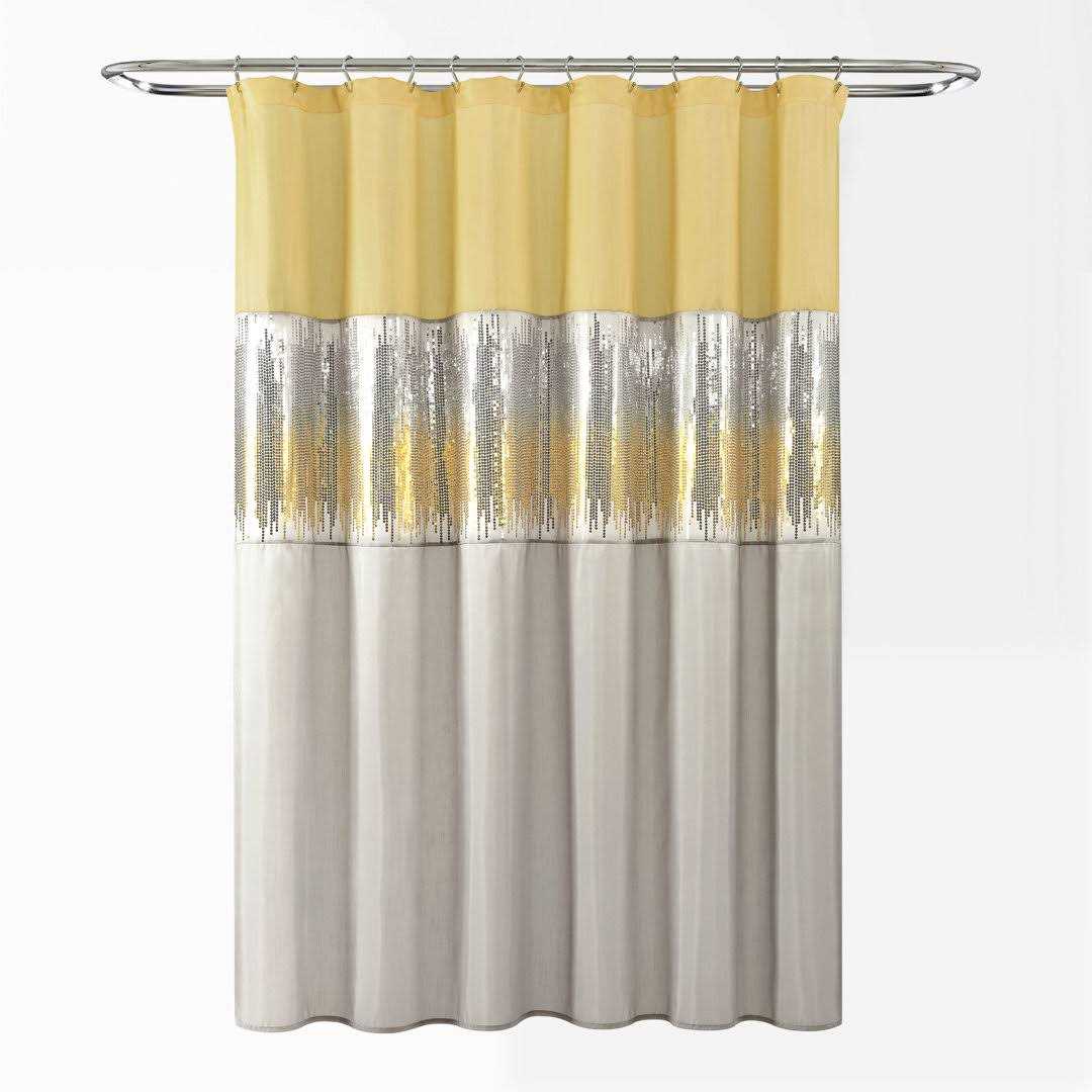 Pruneda Striped Single Shower Curtain Mercer41 - Image 3