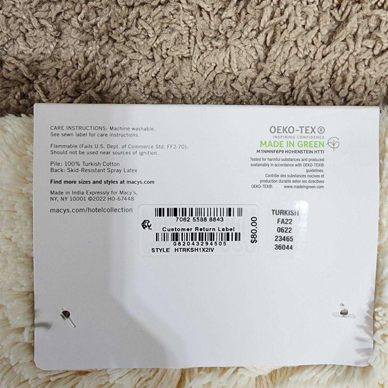 Hotel Collection Turkish 18 x 25 Bath Rug - Image 4