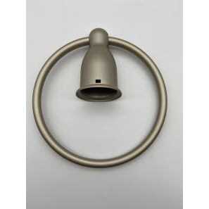 Moen YB8086SN Mason Satin Nickel Towel Ring - Image 4
