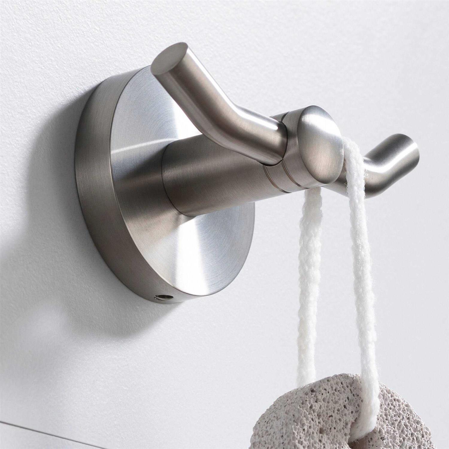 Kraus Elie Bathroom Robe and Towel Double Hook KEA-18802MB - Image 5
