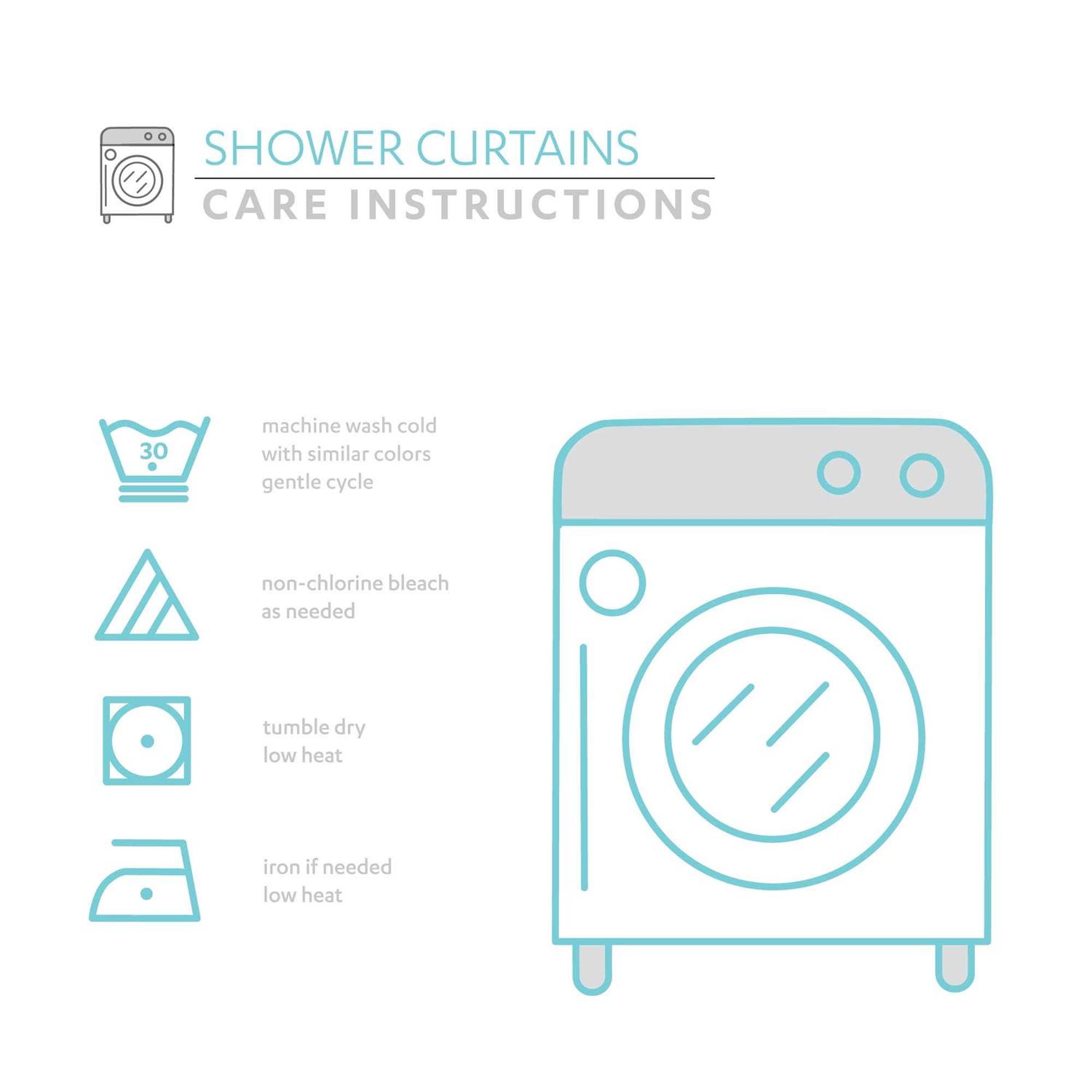 Lush Decor Keila Shower Shower Curtain - Image 3