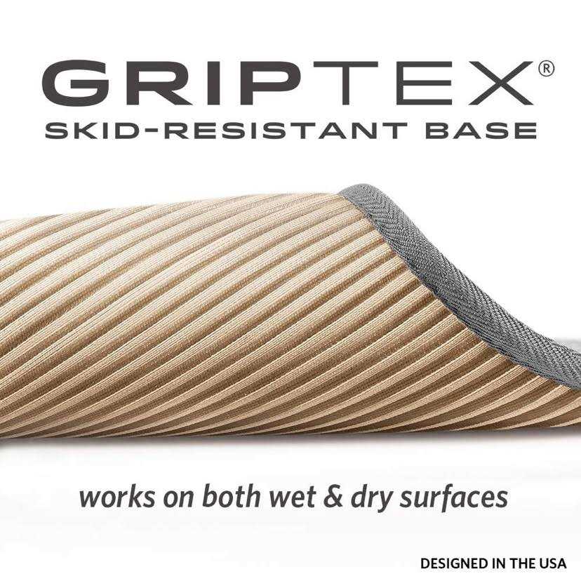 Microdry Memory Foam HD Modular Bath Mats 3-Piece Set with GripTex Skid-Resistant Base - Image 5