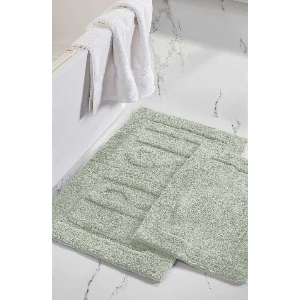Modern Threads 2 Pack 100% Cotton Bath Mat
