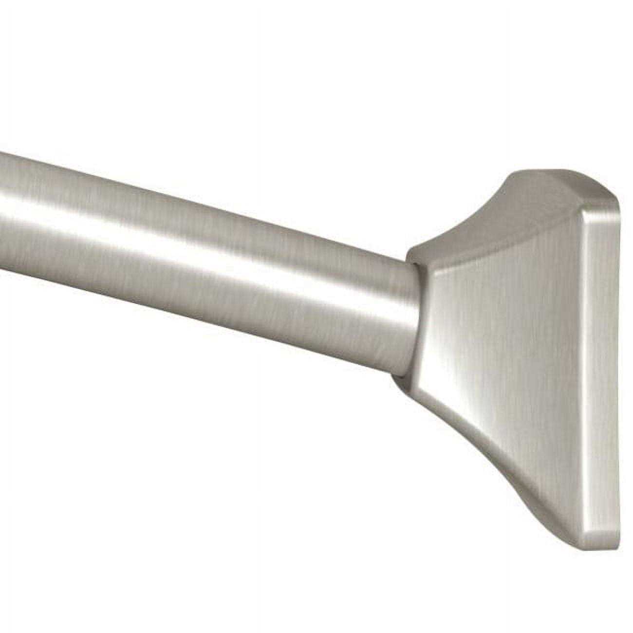 Moen Brushed Gold Adjustable Curved Shower Rod - Image 2