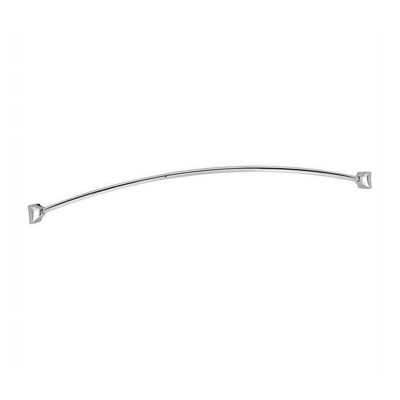 Moen Brushed Gold Adjustable Curved Shower Rod - Image 5