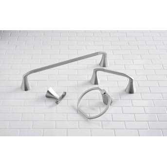 Moen MY8718BN Lindor 18 Towel Bar Brushed Nickel - Image 4