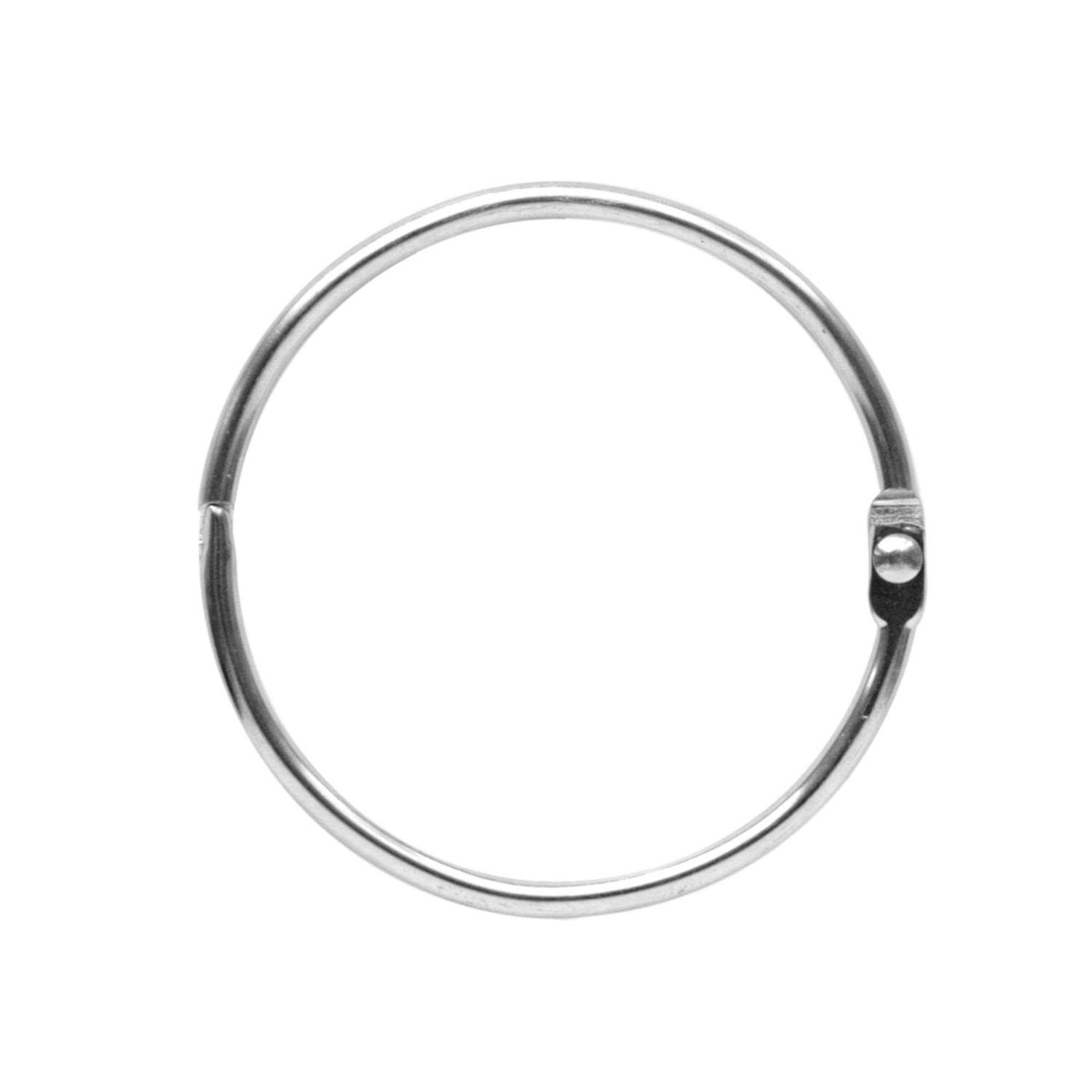 Mainstays Steel Circular Shower Curtain Rings