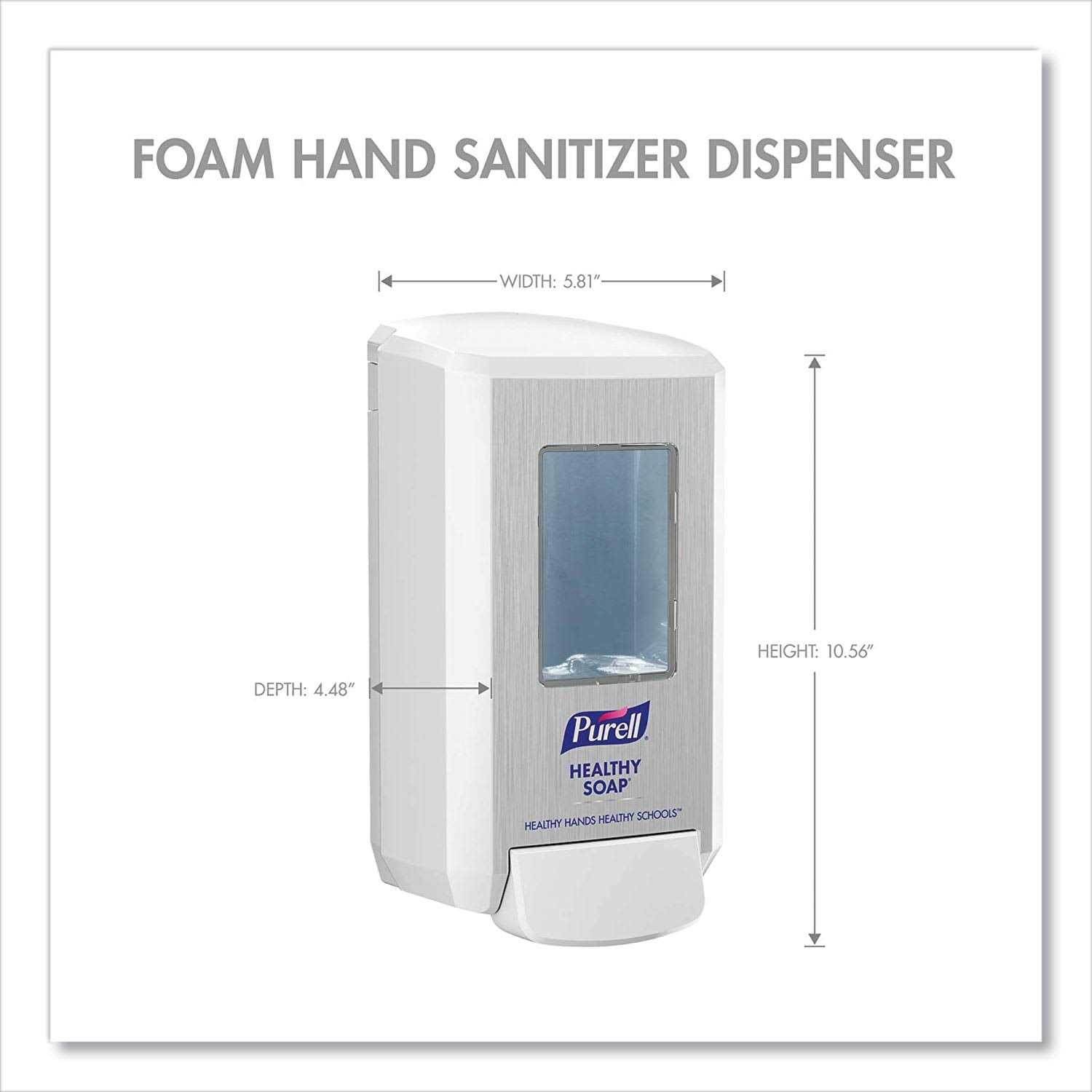 Purell CS4 Push-Style Soap Dispenser - Image 2