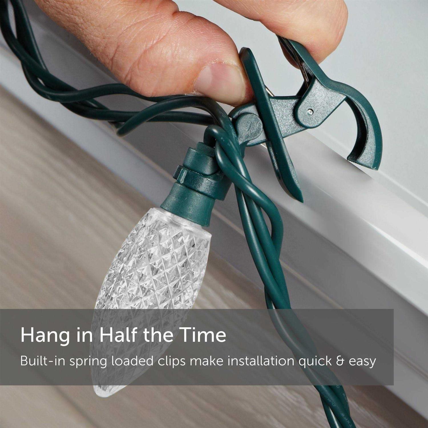 Noma Quick Clip C9 LED Christmas String Lights - Image 5