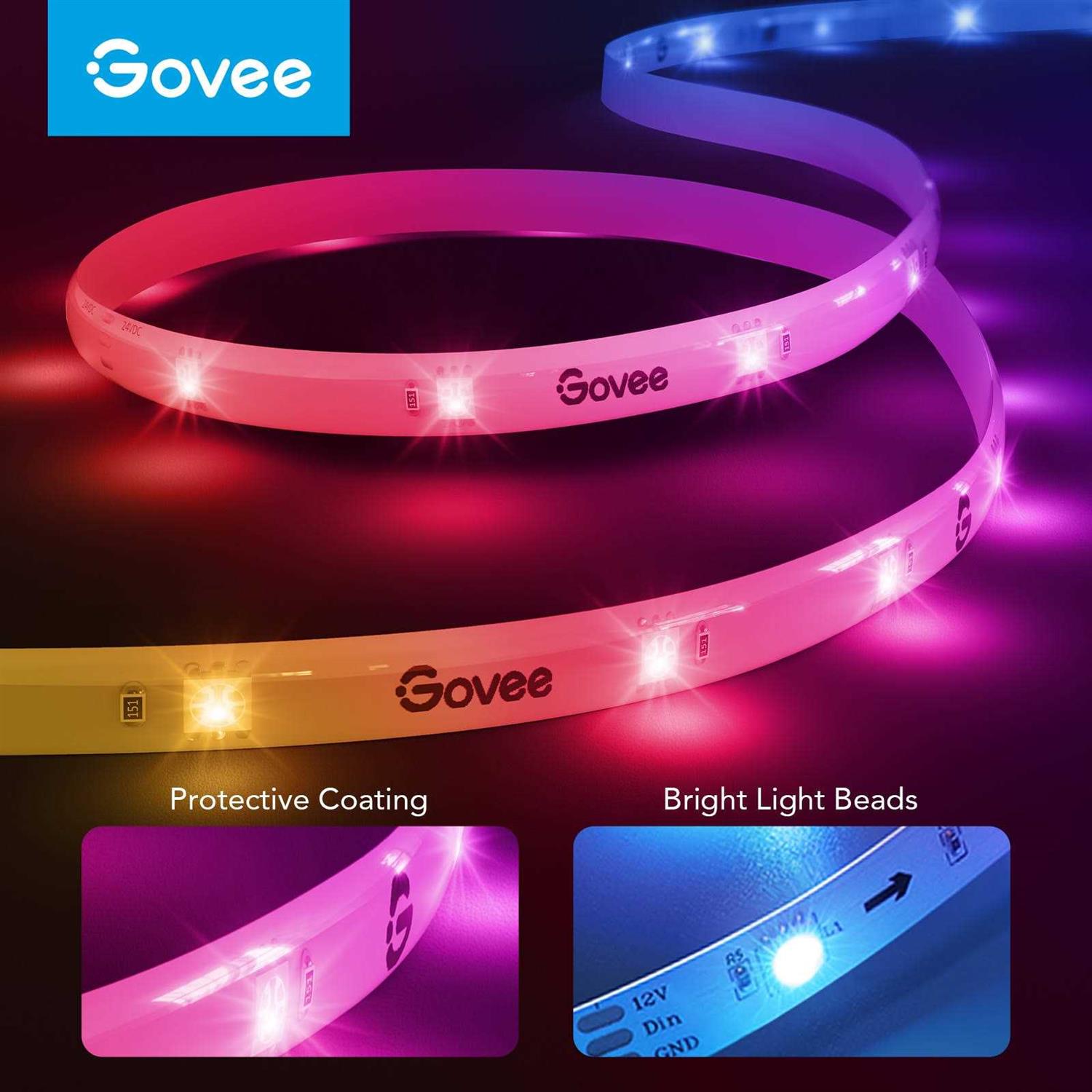 Govee Wi-Fi RGBIC LED Strip Light - Image 3