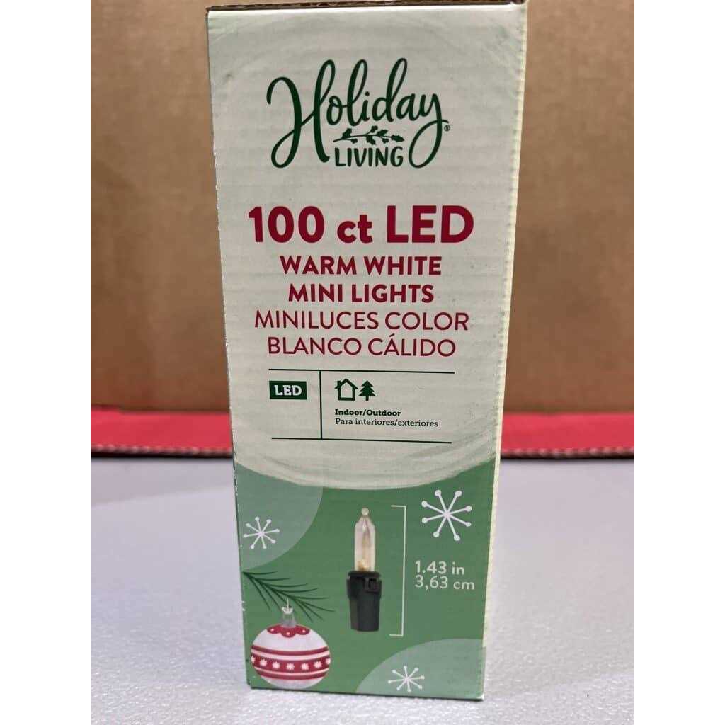 Holiday Living 100-Count LED Plug-In Christmas String Lights - Image 5