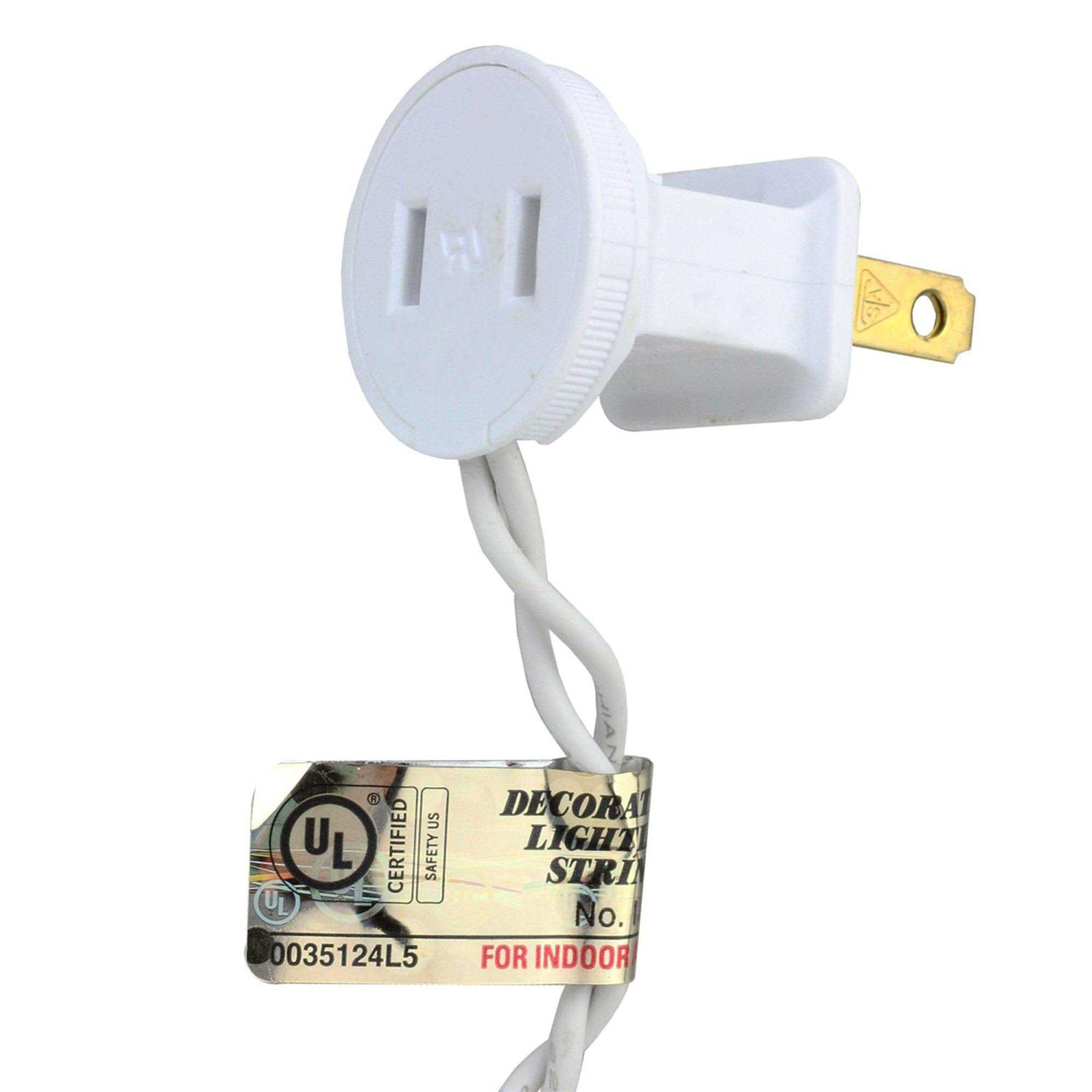 Northlight 50 White LED Wide Angle Christmas Lights - Image 2