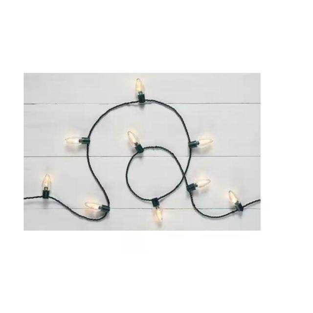Home Accents Holiday 25 Warm White C9 LED Lights - Image 3