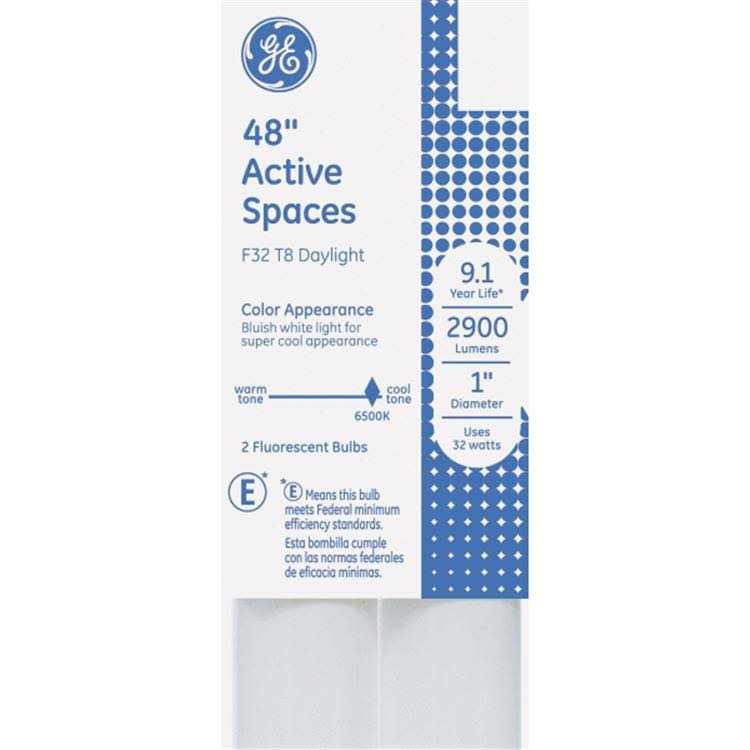 GE Fluorescent Tube Light Bulb