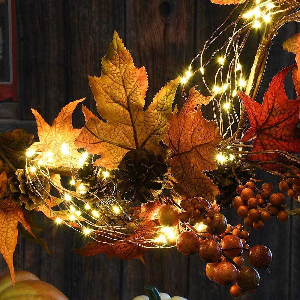 JosMega 2 Pack Solar Powered Fairy String Lights Outdoor Waterproof 8 Modes Twinkle Christmas Decorations Lights - Image 2