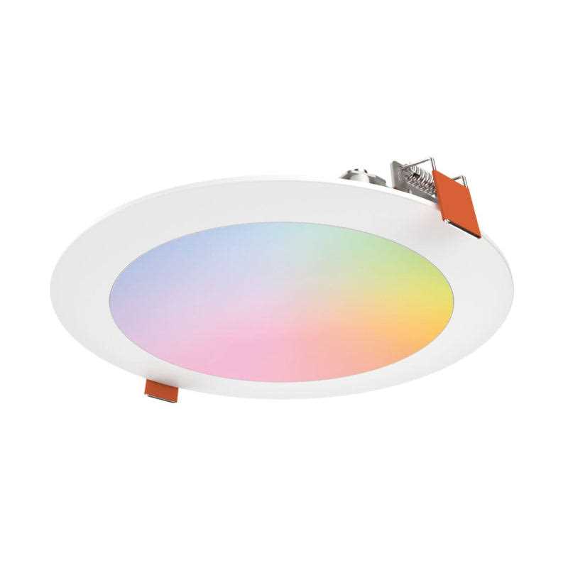 Halo Color and Tunable White Slim Canless Smart Wi-Fi LED Recessed Downlight with WiZ Pro - Image 4