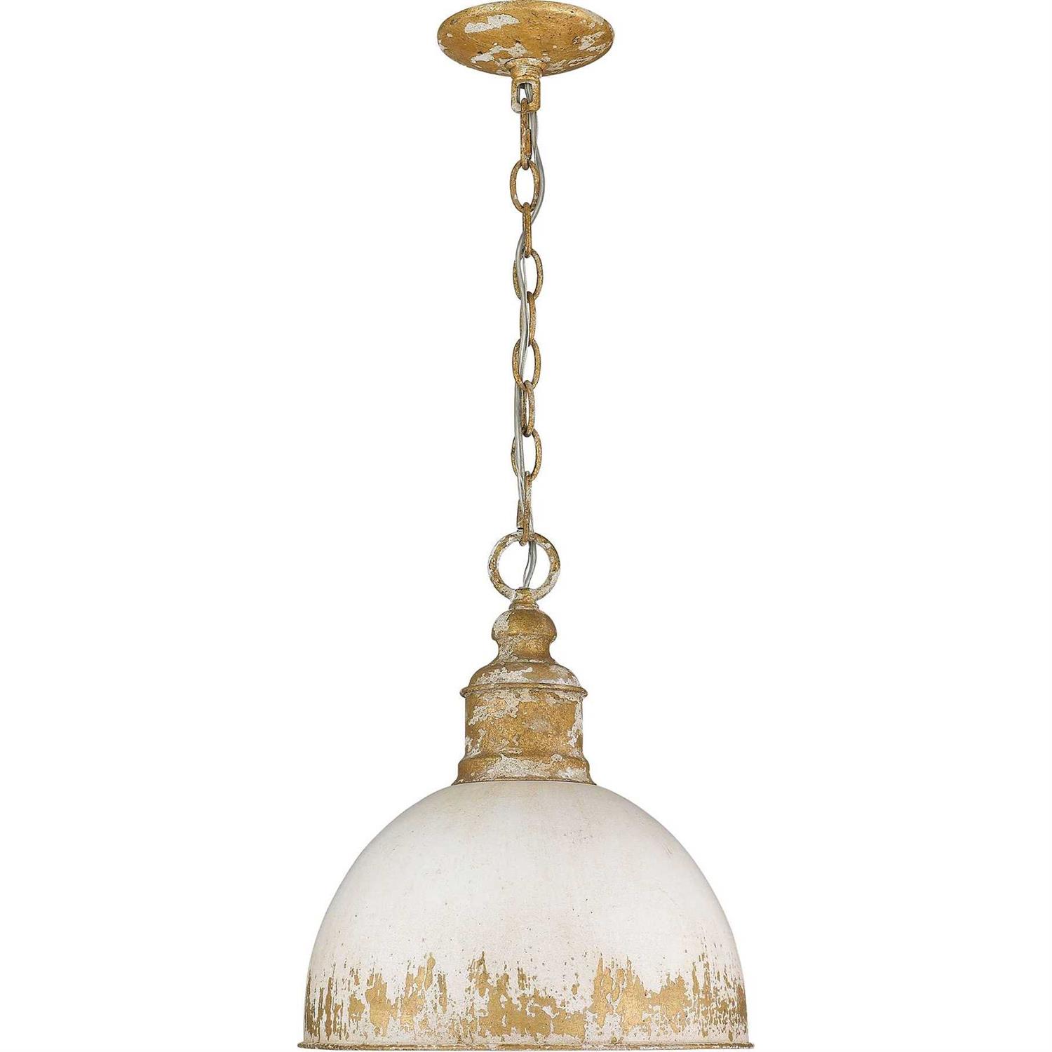 Golden Lighting Alison 1 Light Pendant-Vintage 0809-M VG - Image 3