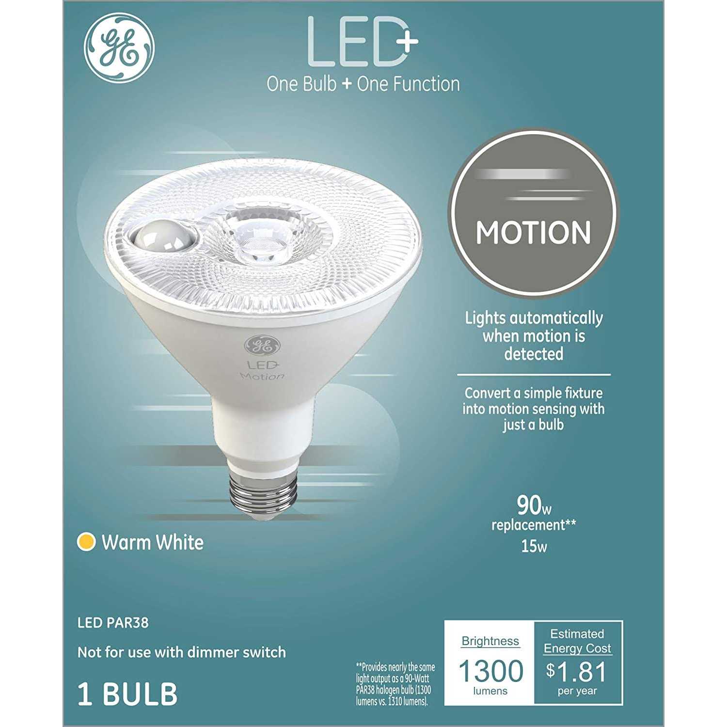 GE Motion LED Light Bulb - Image 4